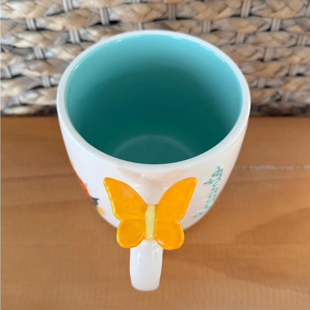 DISNEY Encanto & Magenta “HOLA CASITA!” Mug Cup Casa House 3D Butterfly 18oz